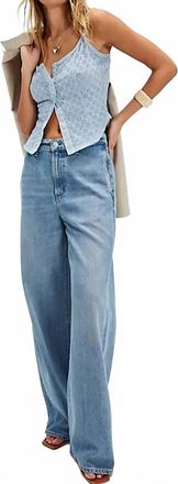 Citizens Of Humanity Ayla Polish Trouser Jeans In Chalice