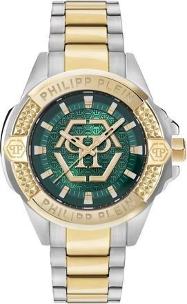 Philipp Plein High-Conic Horloge - Heren - Accessoires - Groen - Maat: ONE Size