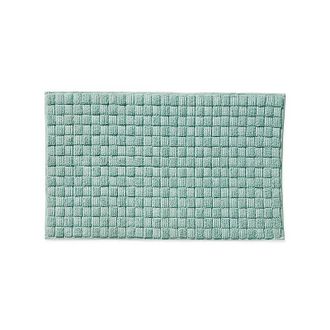 Frontgate Resort Collection Textured Tile Bath Mat - Carbon - Frontgate