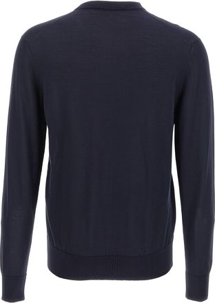 Dolce & Gabbana Mens Blue Silk Cardigan Clothing
