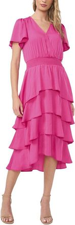 Vince Camuto Four Tiered Layered Dress