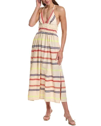 Lemlem Gete Triangle Midi Dress