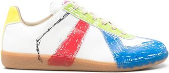 Maison Margiela Replica Paint-splatter Sneakers