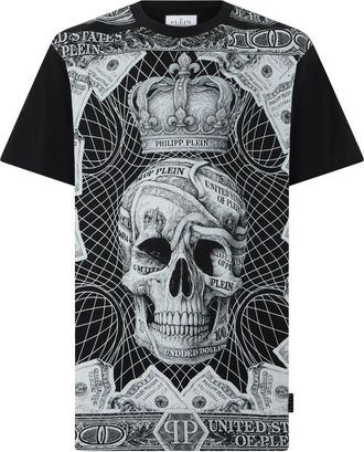 Philipp Plein T-Shirts - Heren - T-shirts - Zwart - XL - Tops