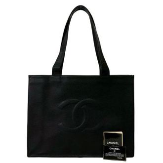 Chanel Pre-owned Bolso Tote de Caviar - Pre-owned - Mujer - Negro - ONE SIZE