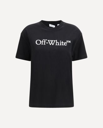 Off-white Big Logo Bookish T-shirt Female XS