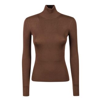 Max Mara Mxscavallo - Dames - Coltruien - Bruin - M - Truien & Vesten