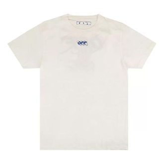 Off-white Mirko First Slim Tee White OMAA027F20FAB0110145