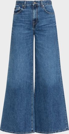 TWP Tall Tiny Dancer Wide-Leg Jeans
