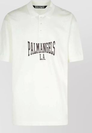 Palm Angels cotton polo shirt