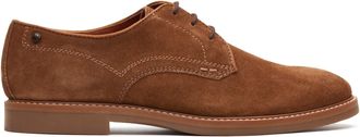 Base London Strand Mens Derby Shoes Camel - Brown Leather - Size UK 11