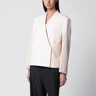 Jil Sander Blazer in lana color toile