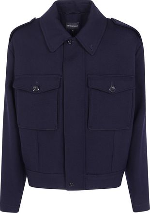 Emporio Armani Jacket Wool Denim Classic Jacket