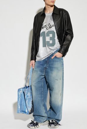 Acne Studios Sleeveless T-shirt, Mens, Grey