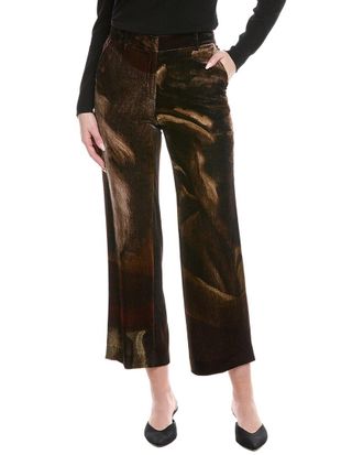 Lafayette 148 New York Petite Gates Full Leg Pant