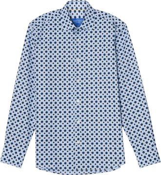 Robert Talbott Reynolds Foulard Print Shirt in Blue Multi at Nordstrom, Size X-Large