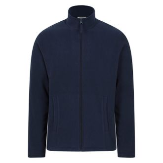 Mountain Warehouse Heren Raso Full Zip Fleece Top (Marine)