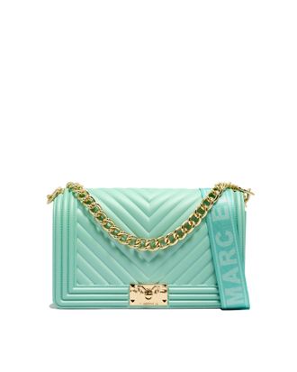 Marc Ellis tas TEAL AND GOLD
