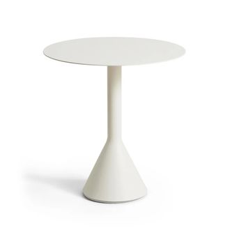 HAY Palissade Cone Bistrotisch &Oslash; 70 x H 74 cm, cremeweiss