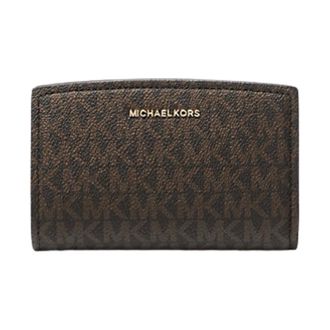 Michael Kors Bryant Medium Signature Logo Wallet - female - Michael Kors - Wallets & Cardholders - Brown - ONE SIZE - Accessories