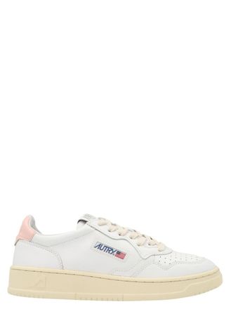 Autry White Lace Up Sneakers