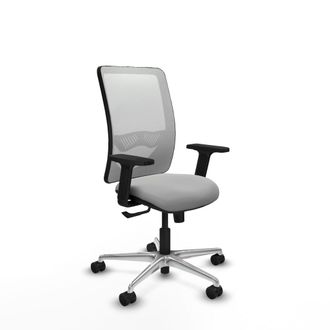 Piqueras y Crespo Silla De Oficina Piqueras Y Crespo Zulema Blanco Malla Cuero Sint&eacute;tico