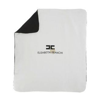 Elisabetta Franchi Accessoires, Dames, Veelkleurig, ONE Size, Zijde sjaal