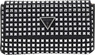 Guess Zalina Flap Clutch - Dames - Clutches - Zwart - ONE Size - Tassen