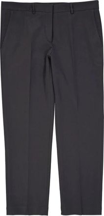 Blanca Vita Elastane Cropped Pants - Dames - Straight fit broeken - Grijs - 2XL - Polyester - Broeken