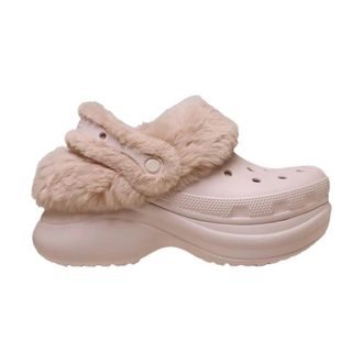 Crocs Bae Lined Clog - Dames - Klompen - Roze - 38 EU - Schoenen