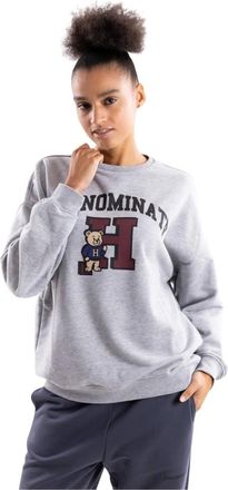 Hinnominate Felpa girocollo - - Sweatshirts & Hoodies - Donna - Grigio - M