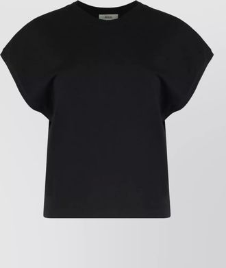 A Gold E cotton balloon sleeve t-shirt