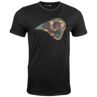 New Era Shirt - NFL Los Angeles Rams Black/Wood camo - XXL