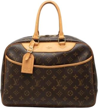 Louis Vuitton Pre-owned Handbags, female, Brown, Size: ONE SIZE Pre-owned The Deauville
