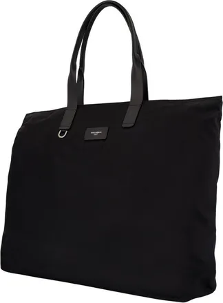 Dolce & Gabbana Mens Calfskin Leather Tote Black