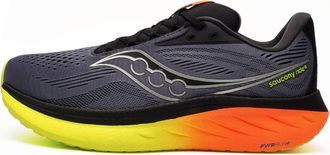 Saucony Ride 18 Mens Running Shoes - Grey - Size UK 9