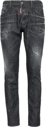 Dsquared2 Slim-fit Jeans - Heren - Slim Fit Jeans - Zwart - L - Katoen - Jeans
