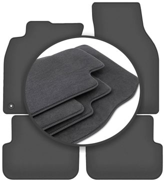 OEM Alfombrillas Premium Para Audi A6 C6 Sed&aacute;n, Familiar, Avant (2004-2006)