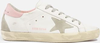Golden Goose Damestrainers Golden Goose Superstar Leather in Wit