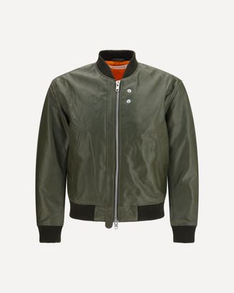 Sunflower Leather Aviator Jacket Male 52