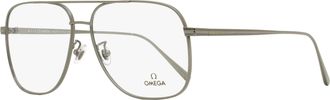 Omega OM5006H Navigator Metal Eyeglasses - Gunmetal