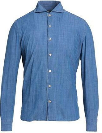 LUIGI BORRELLI NAPOLI TOPWEAR - Camicie jeans su YOOX.COM