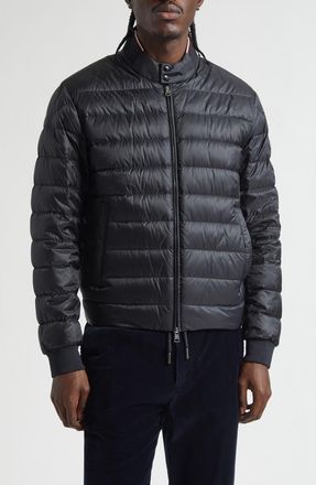 Moncler Rigel Quilted Down Jacket in Black at Nordstrom, Size 5