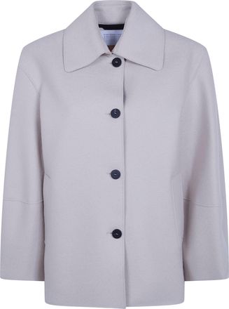 Harris Wharf London Jacket Puff Sleeves Ah2530mlk