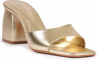 Schutz Womens Leena Sandals In Gold