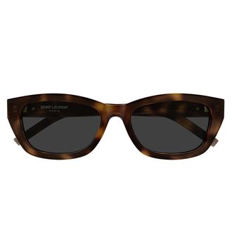 Saint Laurent Sunglasses Sl M153 003 Brown/Grey Women