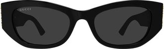 Gucci Sunglasses Gg2044 Sa 001 Black/Grey Women
