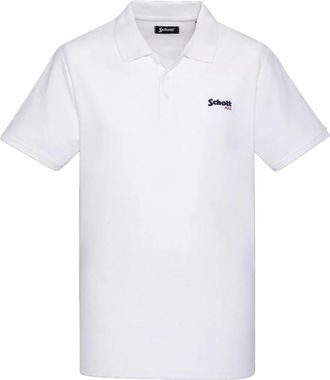 Schott NYC Schott Nyc, Hombre, Camisetas, Blanco, Talla: L