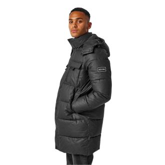 Jack Wills Gewatteerde Pufferjas Heren (Zwart)