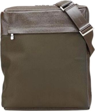 Louis Vuitton Pre-owned Cross Body Bags, female, Brown, Size: ONE SIZE Pre-owned Leather Shoulder Bag